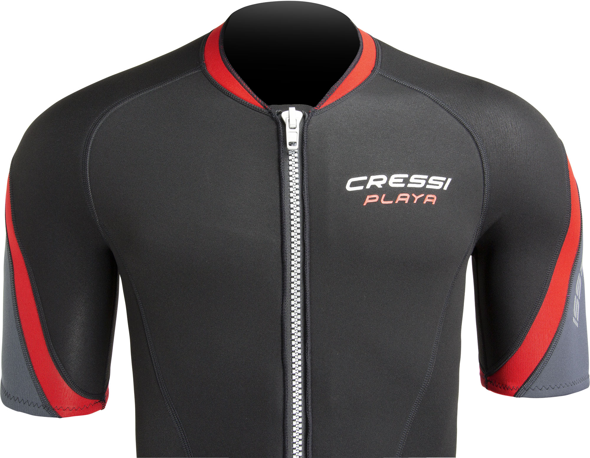 Cressi PLAYA MAN SHORTY WETSUIT BLACK/RED 2.5mm XS/1 - Image 12