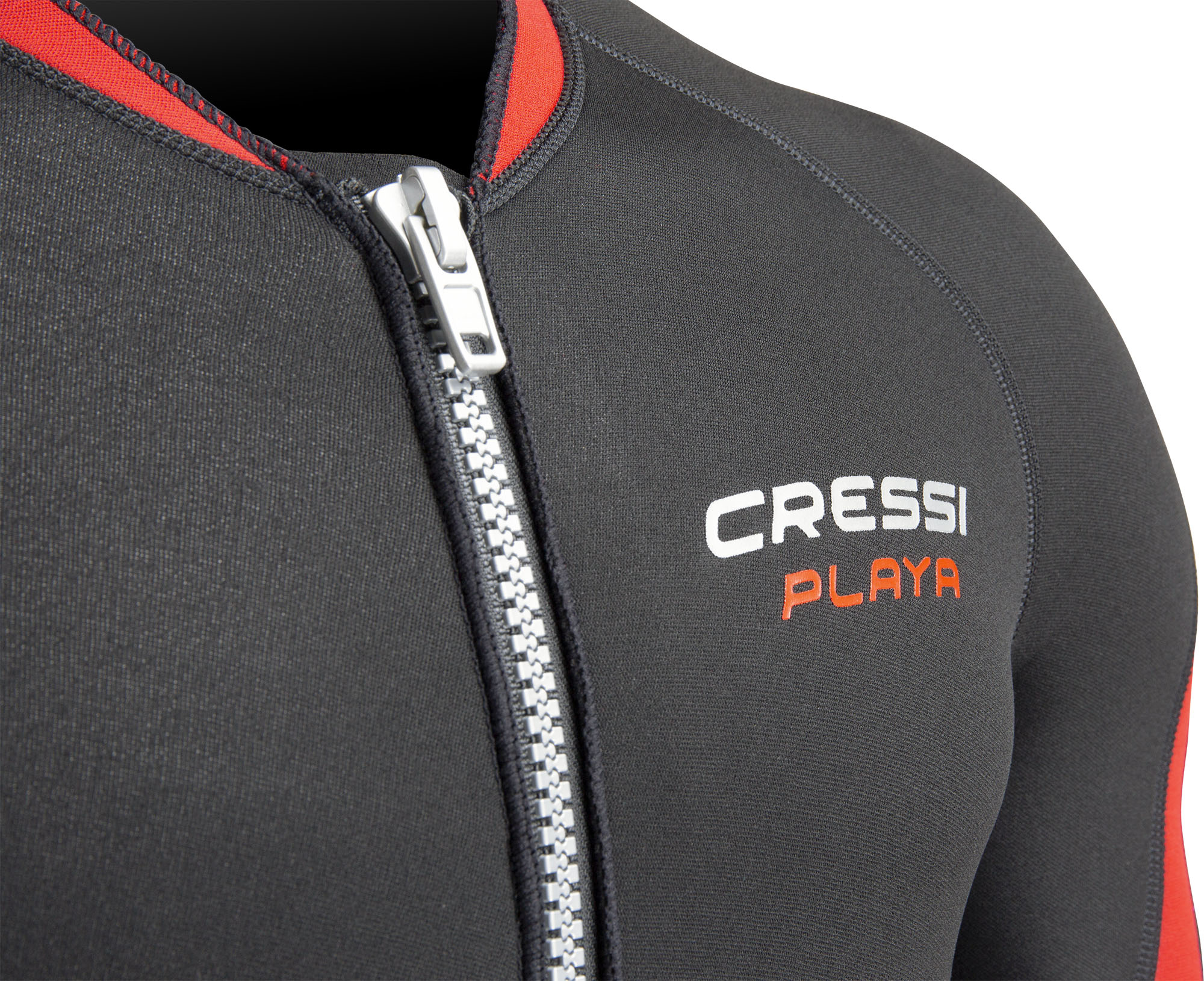 Cressi PLAYA MAN SHORTY WETSUIT BLACK/RED 2.5mm L/4 - Image 10