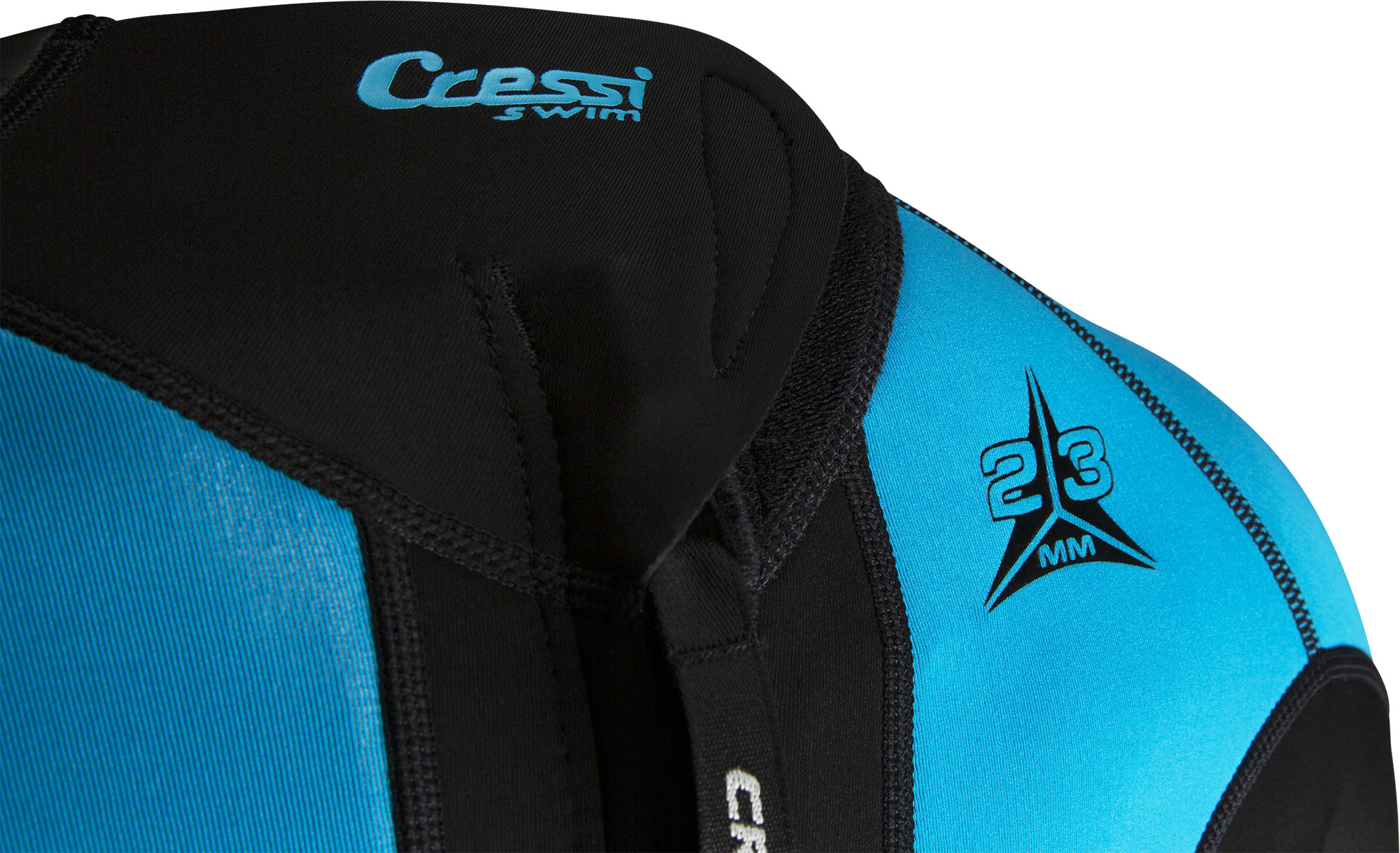 Cressi KARUA LADY MONOP. SWIMSUIT BLACK/TURQUOISE 3/2mm XS/1 - Image 5