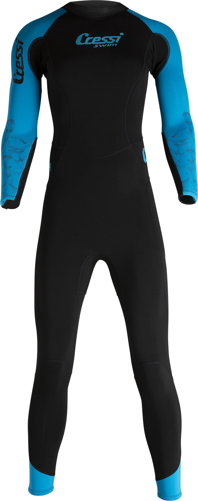 Cressi KARUA LADY MONOP. SWIMSUIT BLACK/TURQUOISE 3/2mm S/2 - Image 3