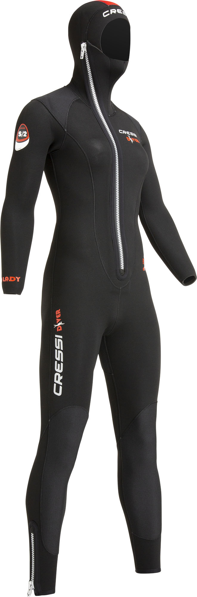 Cressi DIVER LADY MONOPIECE WETSUIT 5mm XL/5 - Image 2