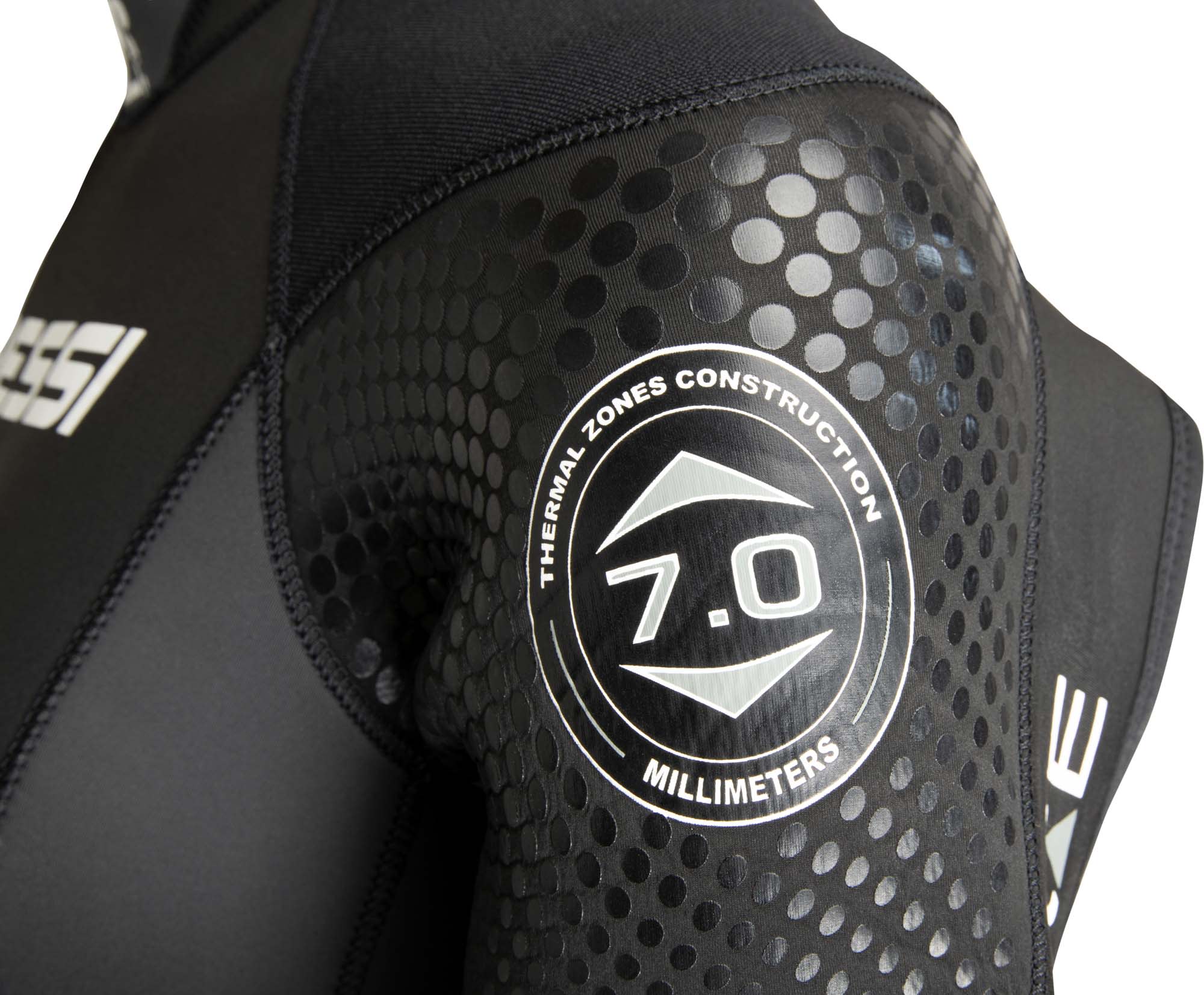 Cressi ICE LADY SEMI-DRY WETSUIT 7mm S/2 - Image 9
