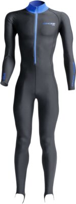 Cressi SKIN MAN MONOPIECE WETSUIT BLACK/BLUE 1mm XL/5