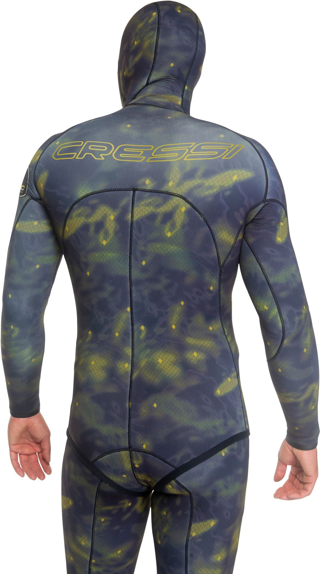 Cressi LAMPUGA MAN 2-PIECE WETSUIT CAMOU 7+5mm M/3 - Image 4