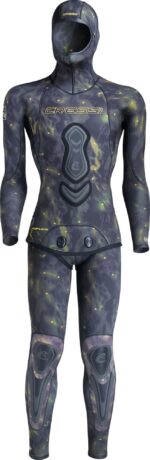 Cressi LAMPUGA MAN 2-PIECE WETSUIT CAMOU 7+5mm S/2
