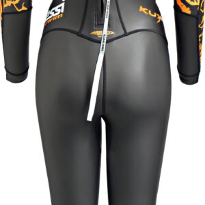 Cressi KUWAE LADY MONOPIECE SWIMSUIT BLACK/ORANGE 2mm  S/2