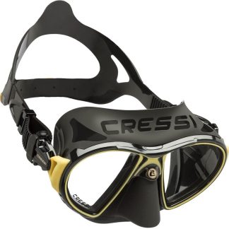 Cressi Zeus Mask Gold, sukeldumis- ja snorgeldamismask uduvastase tehnoloogiaga DS475009
