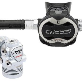 Cressi T10 SC CROMO nardymo oro reguliatorius T10-SC Cromo / Galaxy-R