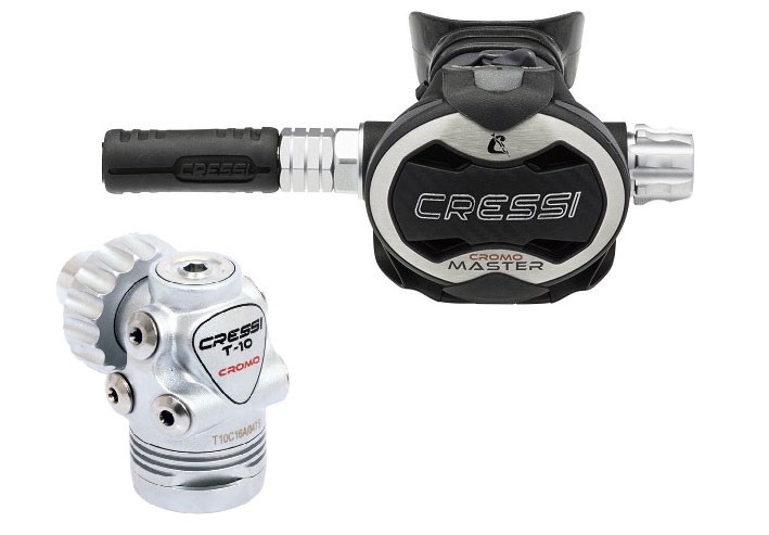 Регулятор воздуха для дайвинга Cressi T10 SC CROMO T10-SC Cromo / Galaxy-R
