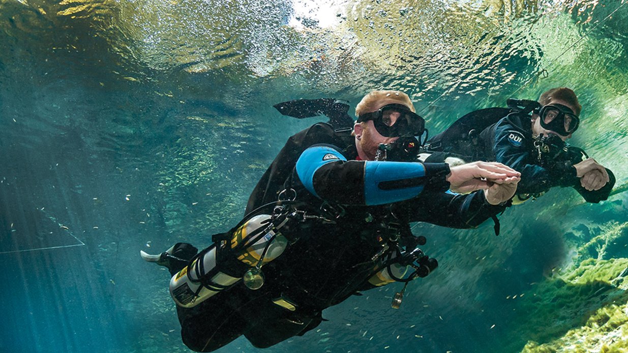 ДАЙВИНГ PADI SIDEMOUNT