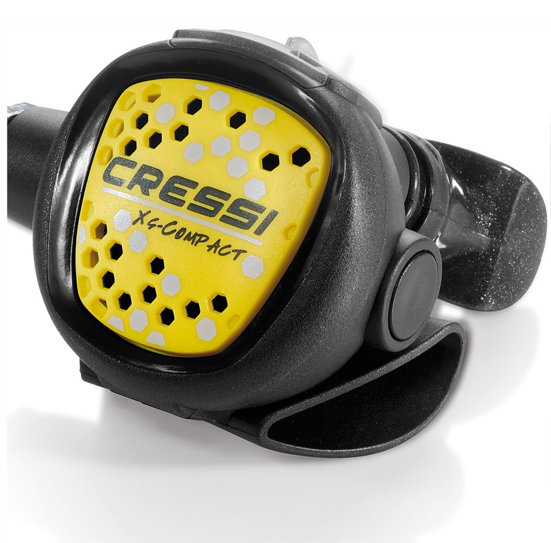 Cressi XS Compact AC2 DIN Regulator Set, niršanas elpošanas regulators AC2 + Compact + Octopus Compact Regulator — attēls 3