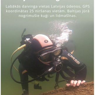 Diver's guide (GPS coordinates for 25 dive sites in Latvia)