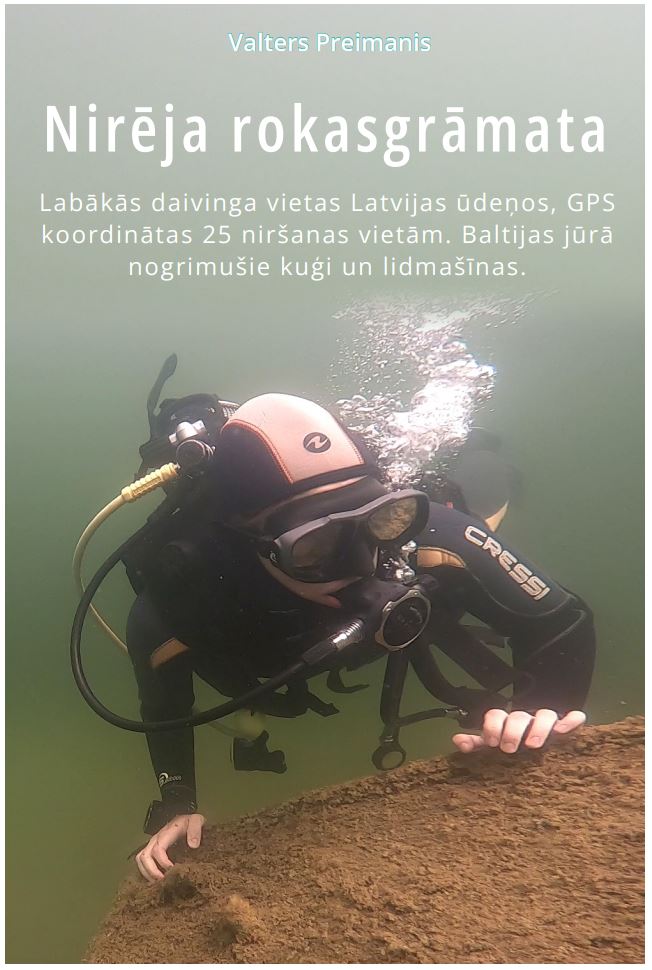 Гид дайвера (GPS-координаты 25 дайв-сайтов в Латвии)