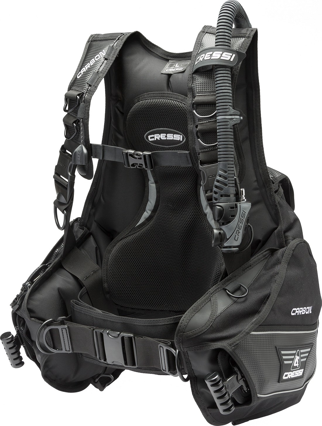 Cressi Carbon BCD Black – 3 vaizdas