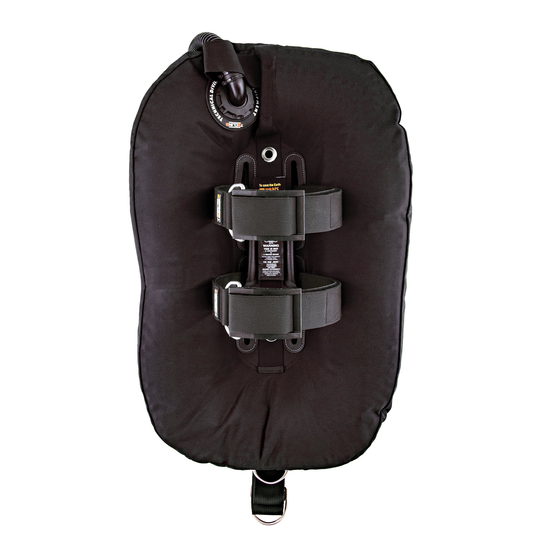 Tecline Donut 17 Comfort spārns - harness, built in mono adapter, weight pocket, tank belts & BP – 2 vaizdas