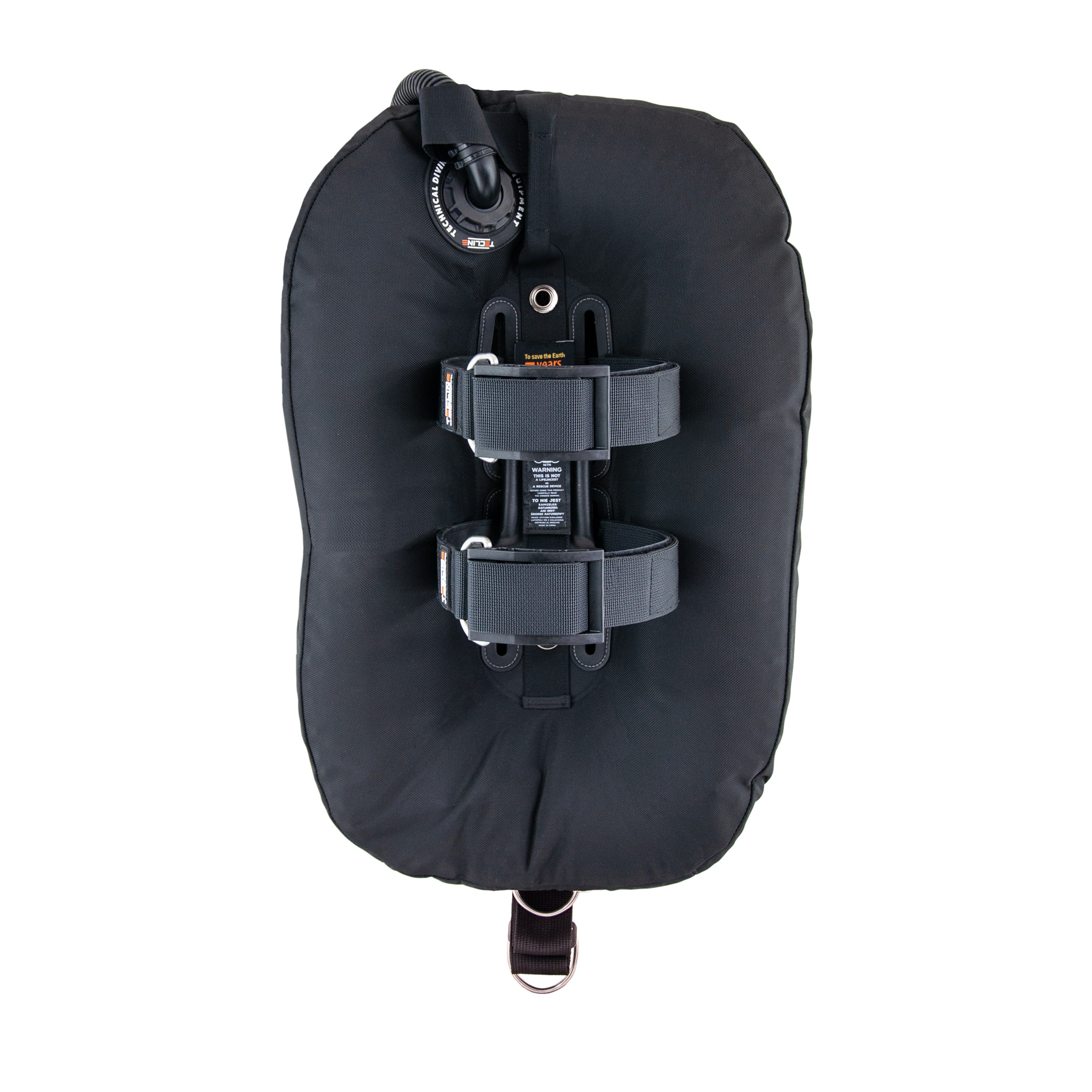 TecLine Donut 17 DIR spārns - harness, weight pocket, built in mono adaptor, tank belts & BP – 2 vaizdas