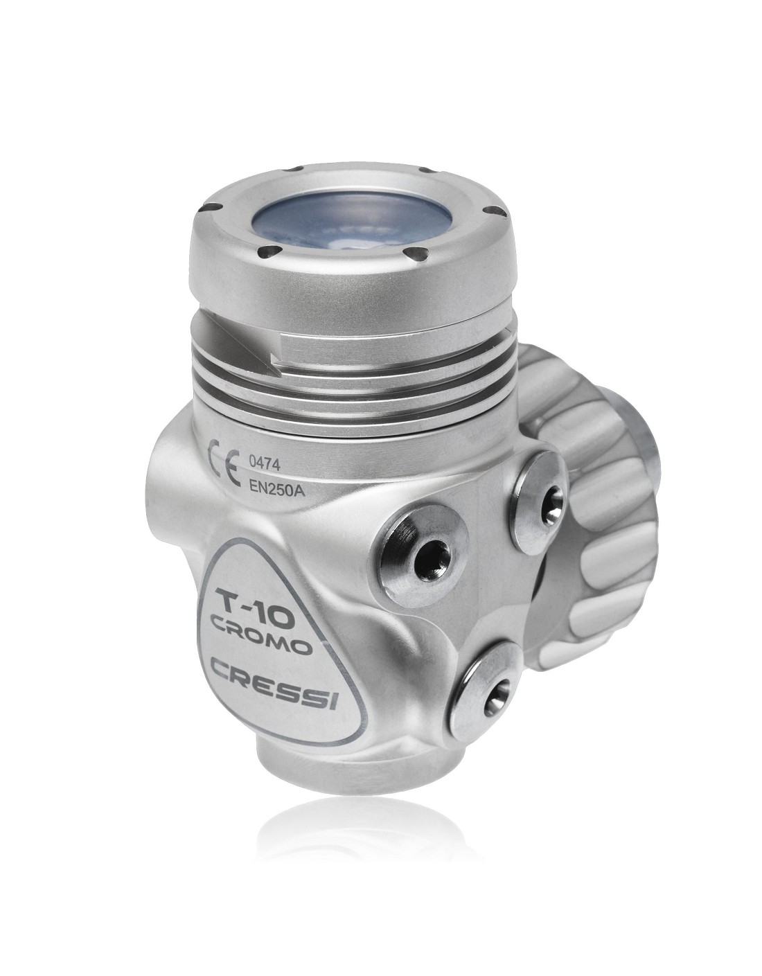 Cressi T10 SC Cromo Galaxy Adjustable regulators – 4 vaizdas
