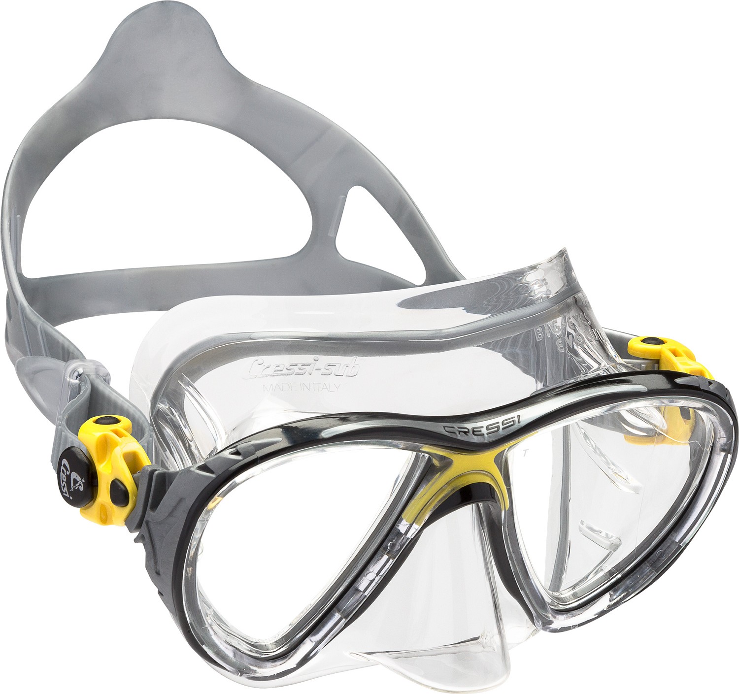 Cressi Big Eyes Evolution Crystal niršanas maska - Image 2