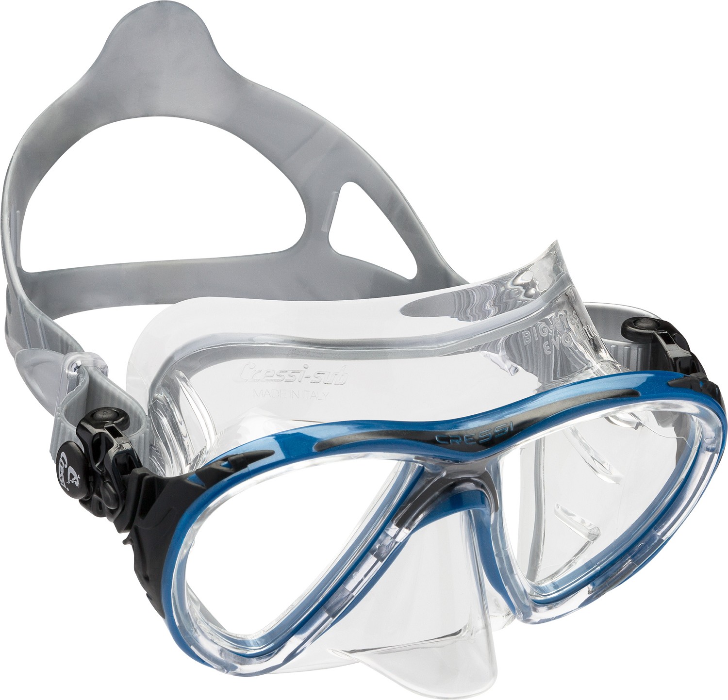 Cressi Big Eyes Evolution Crystal diving mask
