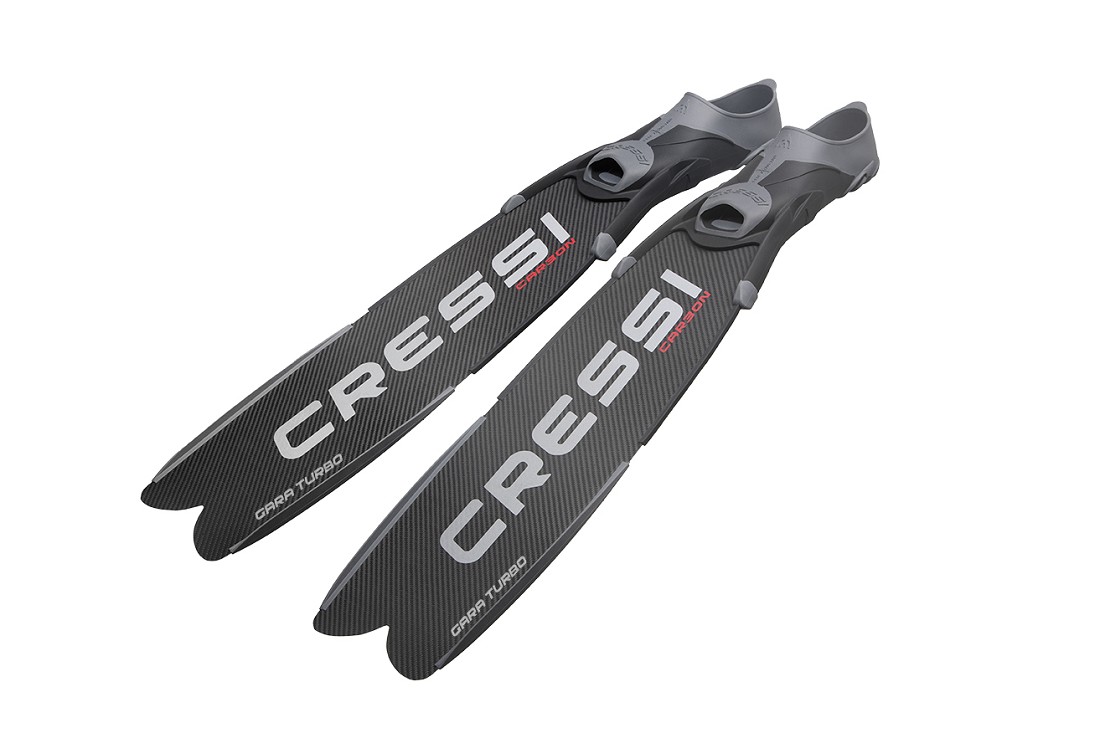 Cressi Gara Turbo Carbon freediving pleznas