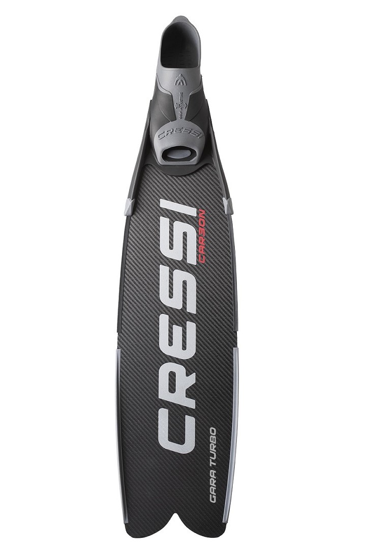 Cressi Gara Turbo Carbon freediving pleznas — attēls 2