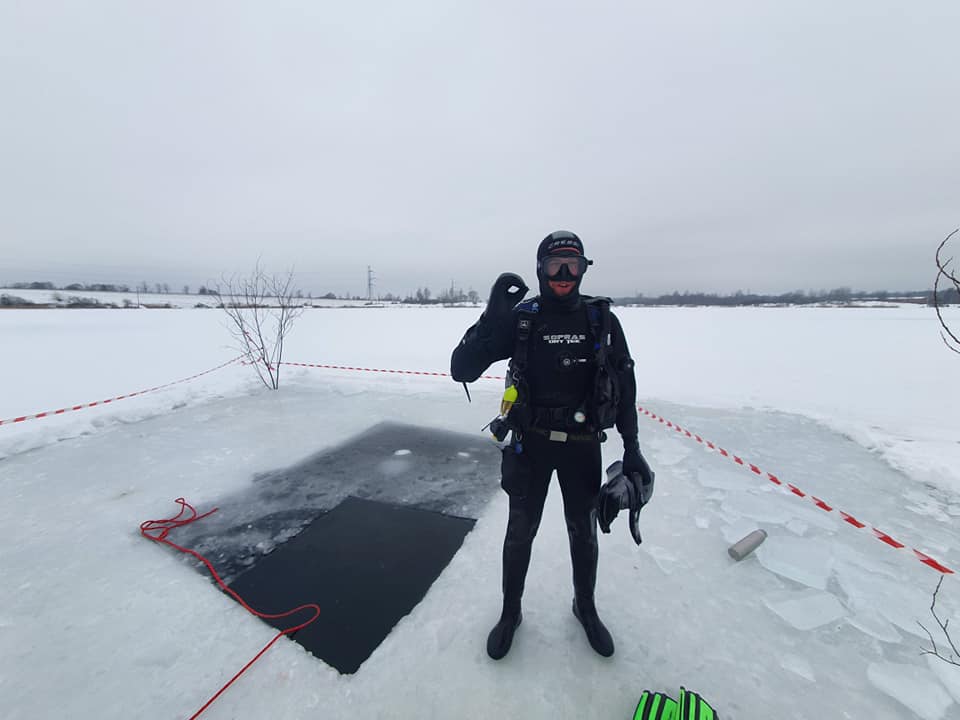 PADI ICE DIVING sertifikāts (Ice daivings Latvijā!) — attēls 3