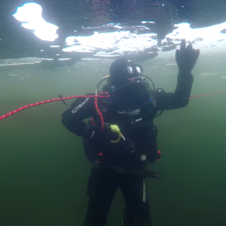 Сертификат PADI ICE DIVING (Подледный дайвинг в Латвии!)