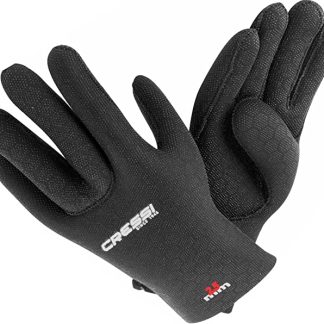 Cressi High Stretch Gloves, must, 5 mm veealuse sukeldumise elastsed kindad