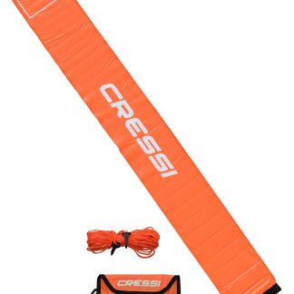 Cressi Surface Marker buoy DSMB diver's buoy in red
