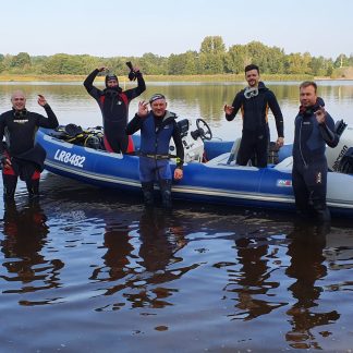 PADI затонувший дайвер