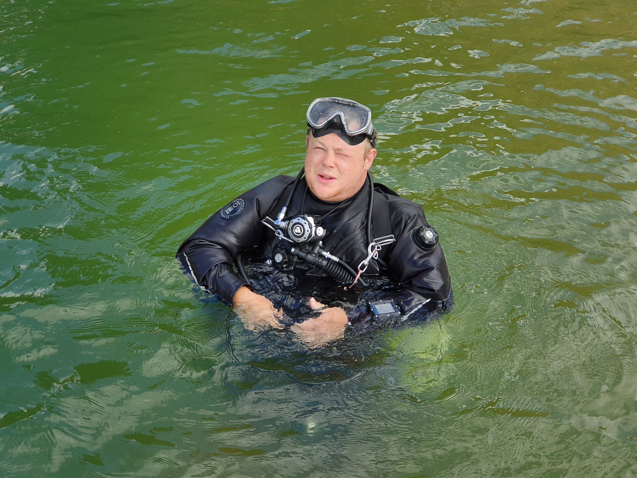 PADI Sidemount Speciality (niršana ar sānos montētiem baloniem) — изображение 5