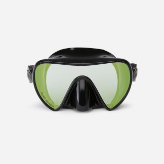 Sukeldumismask Fourth Element Scout – must, kontrastlääts (rihm kaasas)
