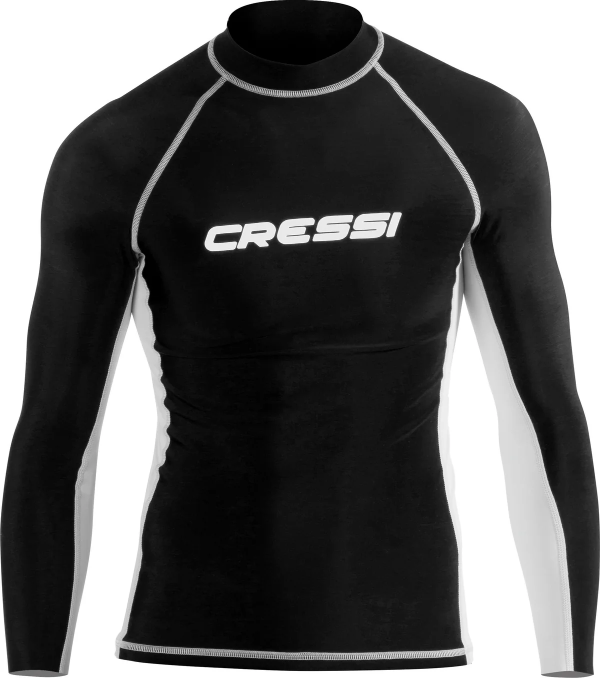 Cressi Rashguard Shirt Man — Long Sleeve (Blue/White) XXL/6 XLW477156 – pilt 7