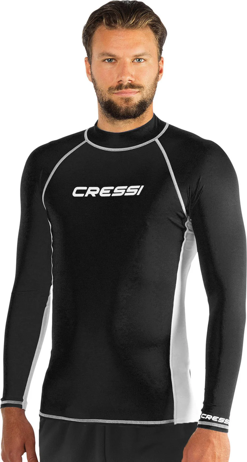 Cressi Rashguard meeste särk - pikkade varrukatega (sinine/valge) XXL/6 XLW477156