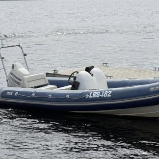 7m Rigid Inflatable Boat (RIB) ar kapteini