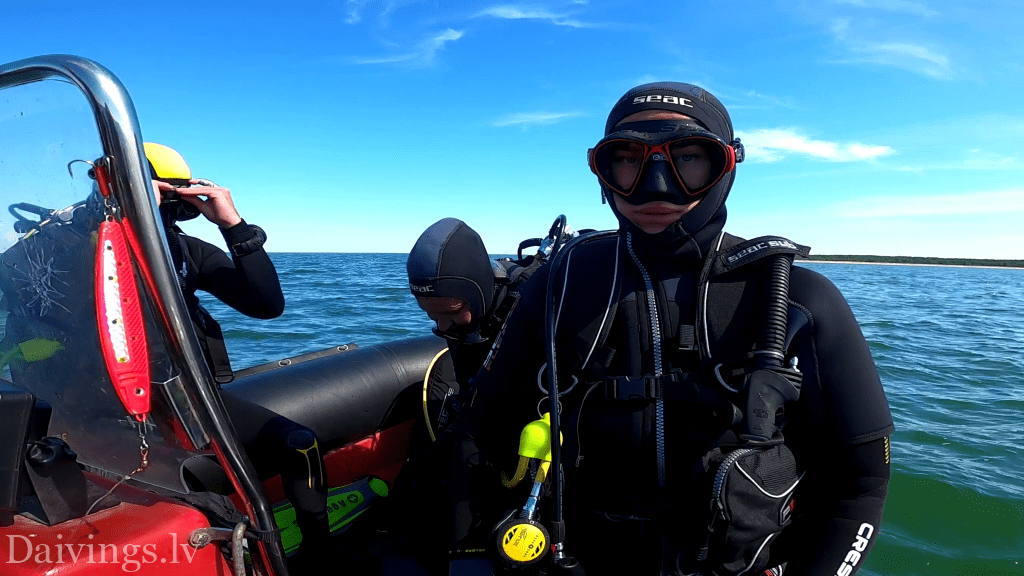 PADI Wreck Diver Baltic Sea RIB paat