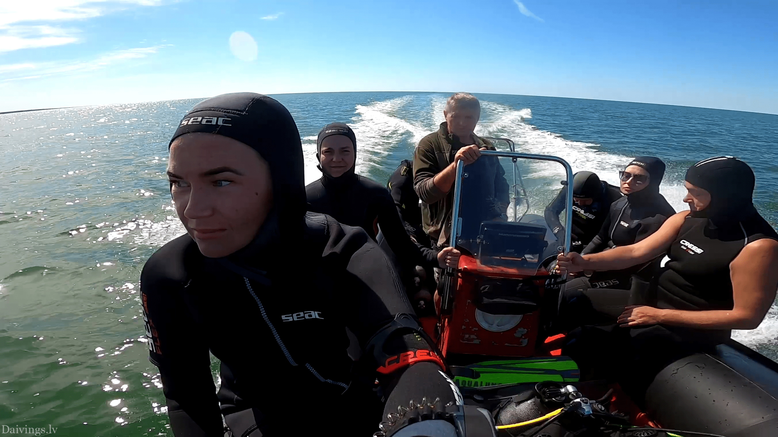PADI Wreck Diver Baltic Sea RIB valtis