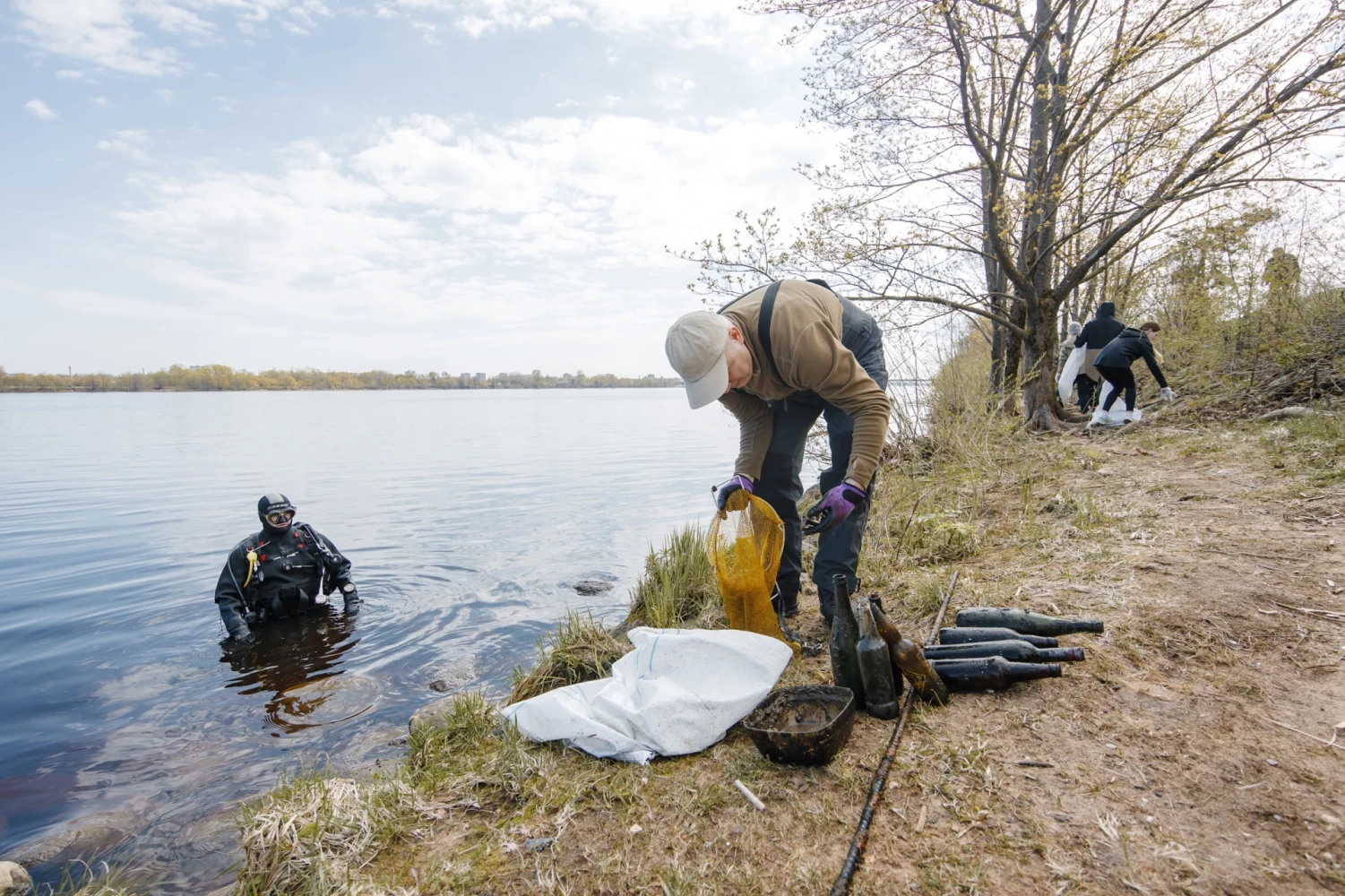 sukeltajille Daugavan Suuressa Talukissa