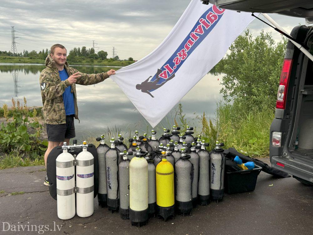 Komerciālais daivings niršanas baloni
