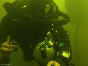Rebreather technical diver Valters