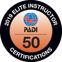 Премия PADI Elite Instructor Award