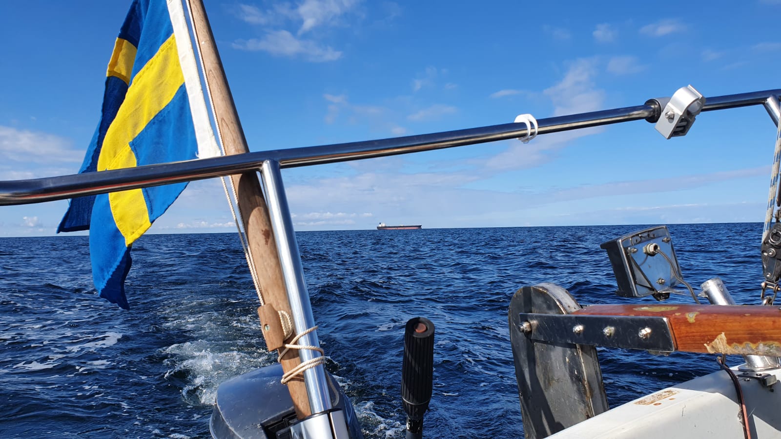 Wir fahren mit der Yacht nach Gotland - Ventspils