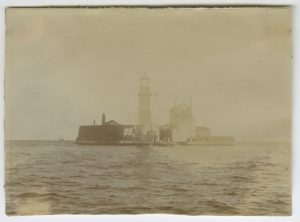 Leuchtturm am Kap Kolka vor 100 Jahren