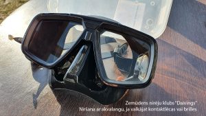 Diving with glasses or contact lenses