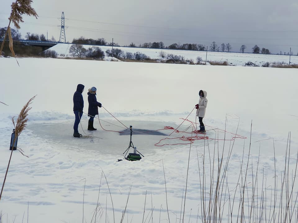  Niršana ziemā zem ledus ar niršanas klubu DAIVINGS