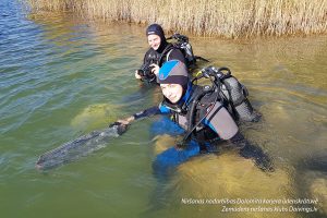 Diving lessons Dolomite quarry reservoir