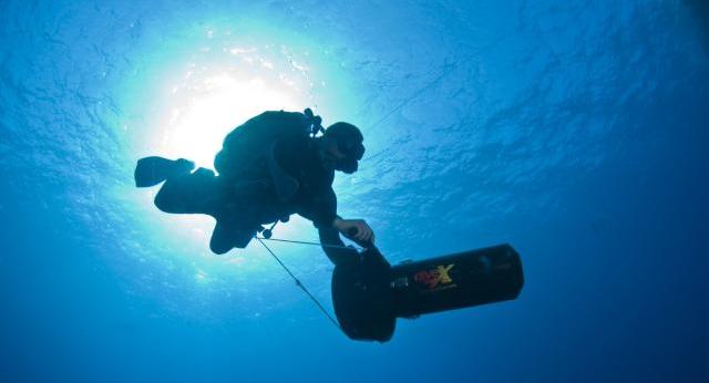 Курс подводного буксировщика Diver Propulsion Vehicle