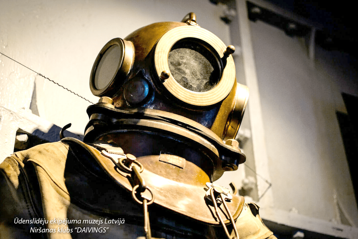 Diver Equipment Museum in Latvia