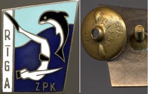  ZPK Underwater Swimming Club Amphibious Diver Badge